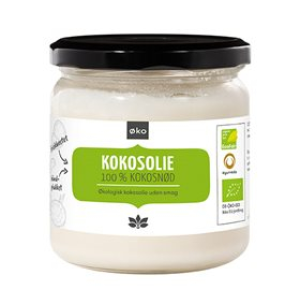 Cosmoveda, kallpressad kokosolja utan smak - Ekologiskt (325 ml)