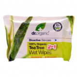 Dr. Organic - Våtservetter Tea Tree (20 st)