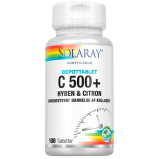 Solaray - C500 med nypon och citron (100 tabletter)