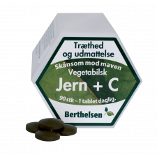 Berthelsen Jern + C (90 tabletter)