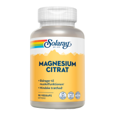 Solaray Magnesium Citrat 400 mg (90 kapsler)